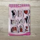 Set Cortantes Plasticos Pareja Love x9 - CM