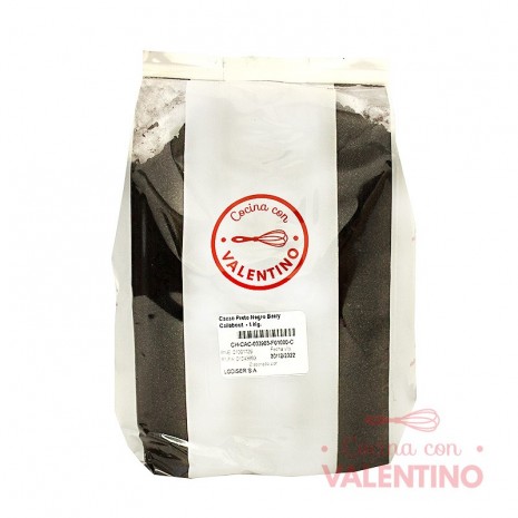 Cacao Preto Negro Barry Callebout - 1 Kg.