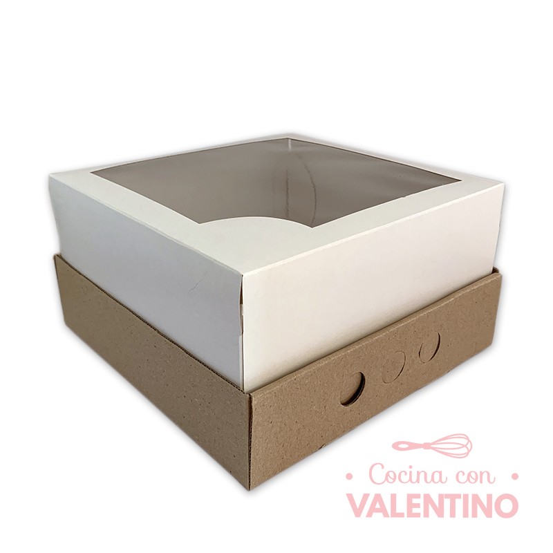 CAJA DESAYUNO KRAFT 378X279X97 P/20