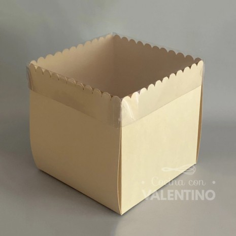 Caja Cartulina Tortas 20x20x20