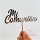 Cake Topper Plaqui Mi Comunion