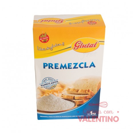 Premezcla p/ Panificados SIN TACC Glutal - 1Kg