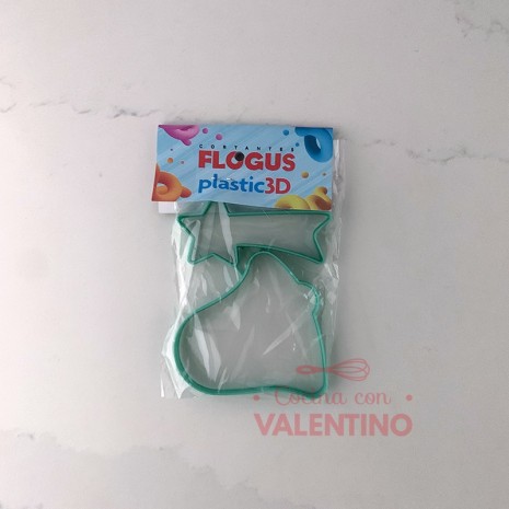 Cortante Plastico Flogus Set Campana y Estrella