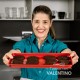 Placa Horno Isabel Vermal 34 Cm Rojo