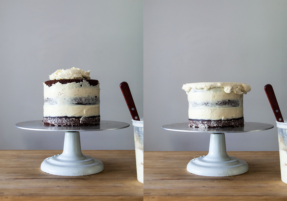 Como Cubrir Con Buttercream Una Torta De Varias Capas