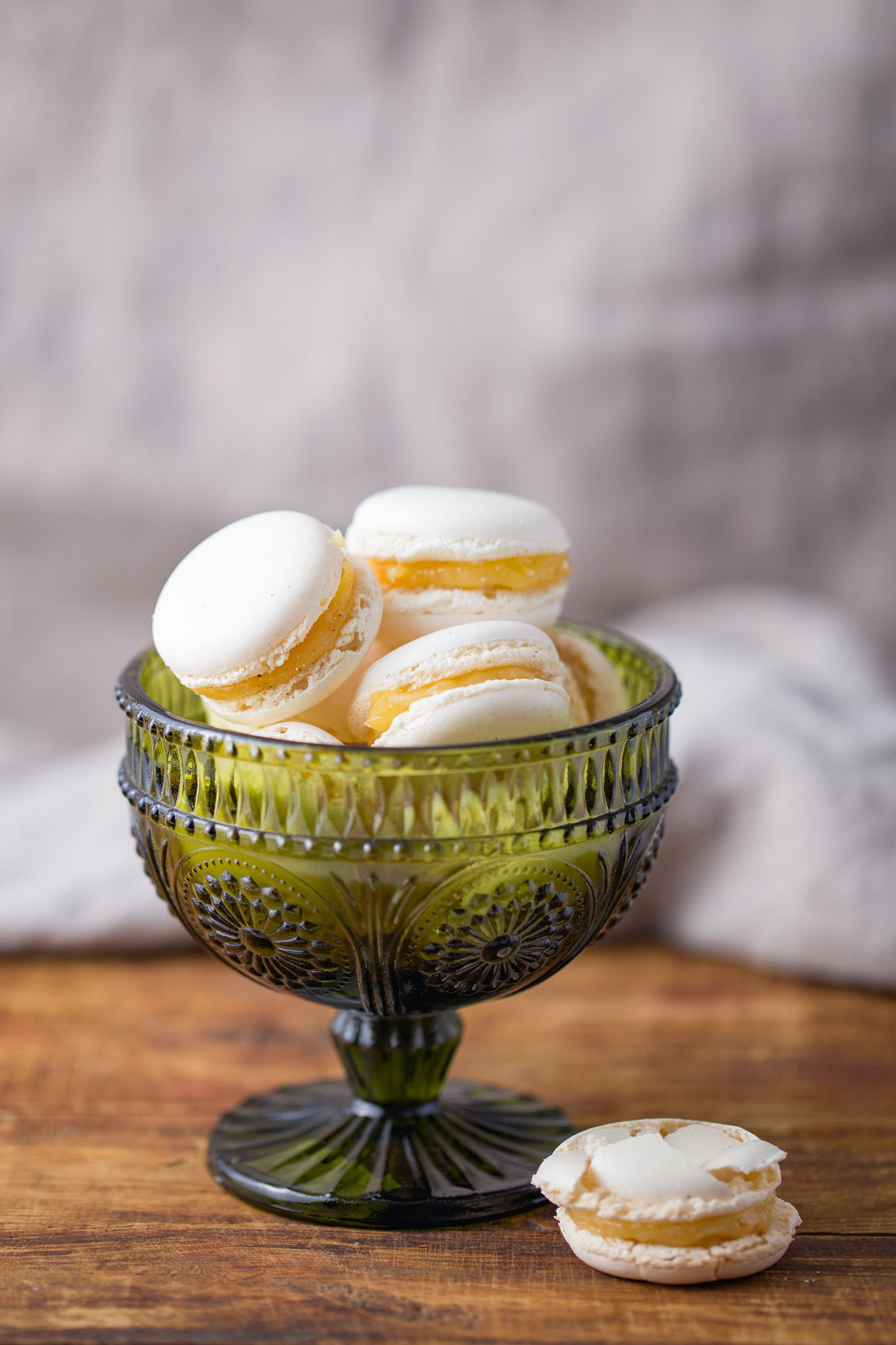 Macarons de limón, paso a paso